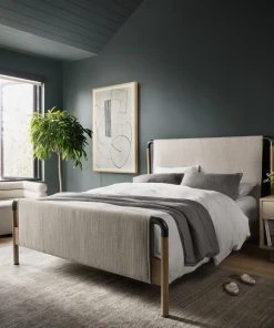 Four Hands New Arrivals Evie Swivel Chair Hampton Cream