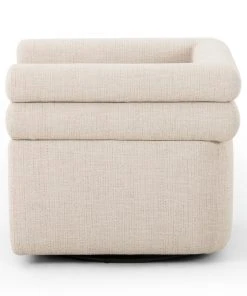 Four Hands New Arrivals Evie Swivel Chair Hampton Cream