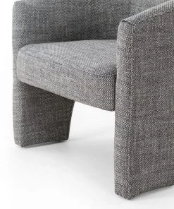 Four Hands Fae Chair Barron Smoke