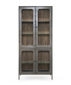 Four Hands Franz Cabinet Grey Natural 13 Four Hands Franz Cabinet Grey Natural