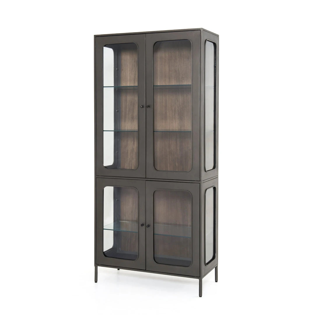 Four Hands Franz Cabinet Grey Natural 3 Four Hands Franz Cabinet Grey Natural