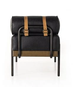 Four Hands New Arrivals Giorgio Accent Bench Rialto Ebony