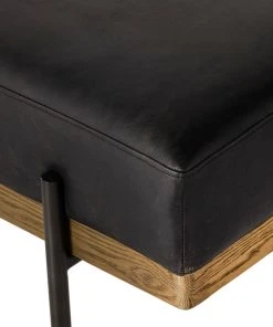 Four Hands New Arrivals Giorgio Accent Bench Rialto Ebony