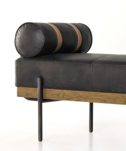 Four Hands New Arrivals Giorgio Accent Bench Rialto Ebony