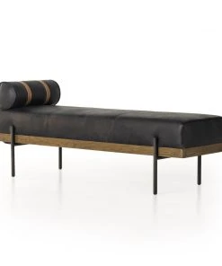Four Hands New Arrivals Giorgio Accent Bench Rialto Ebony