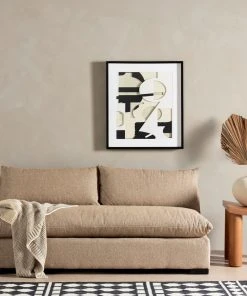 Four Hands Grant Armless Sofa Heron Sand New Arrivals