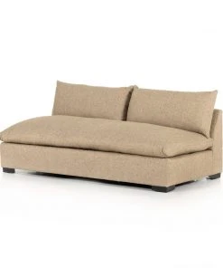 Four Hands Grant Armless Sofa Heron Sand New Arrivals