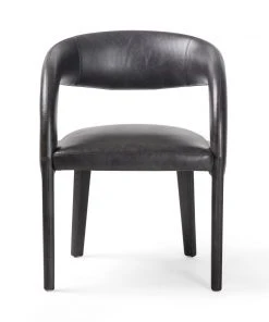 Four Hands Hawkins Dining Chair Sonoma Black