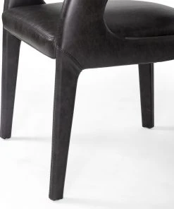 Four Hands Hawkins Dining Chair Sonoma Black