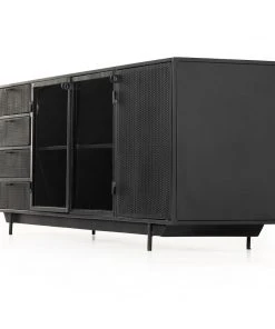 Four Hands Hendrick Media Console Black New Arrivals 21 Four Hands Hendrick Media Console Black New Arrivals