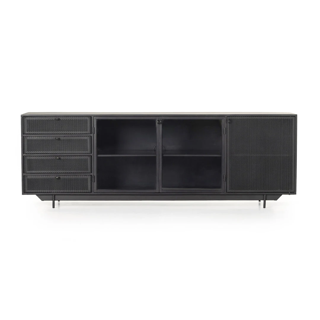 Four Hands Hendrick Media Console Black New Arrivals 7 Four Hands Hendrick Media Console Black New Arrivals