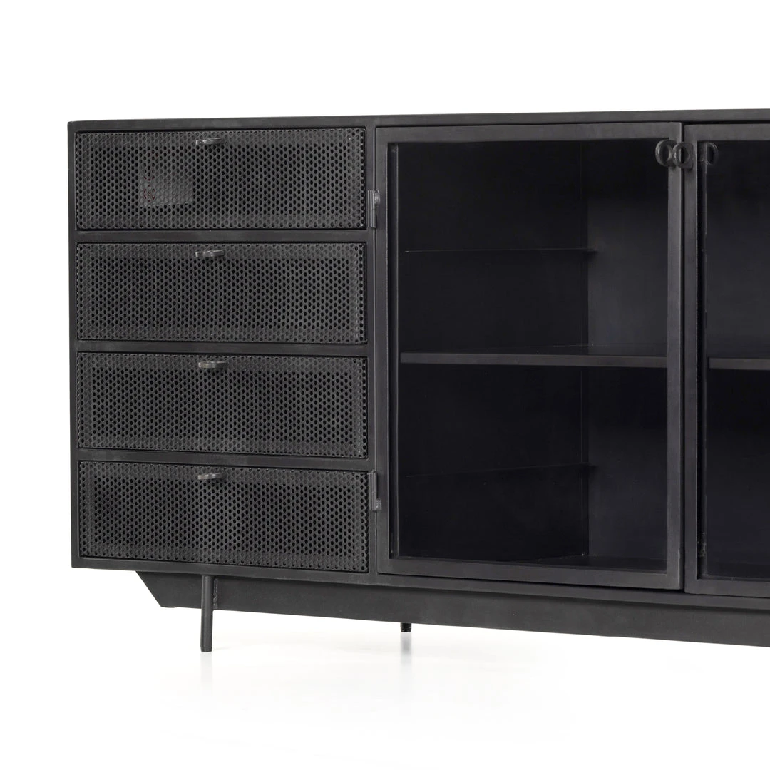 Four Hands Hendrick Media Console Black New Arrivals 5 Four Hands Hendrick Media Console Black New Arrivals