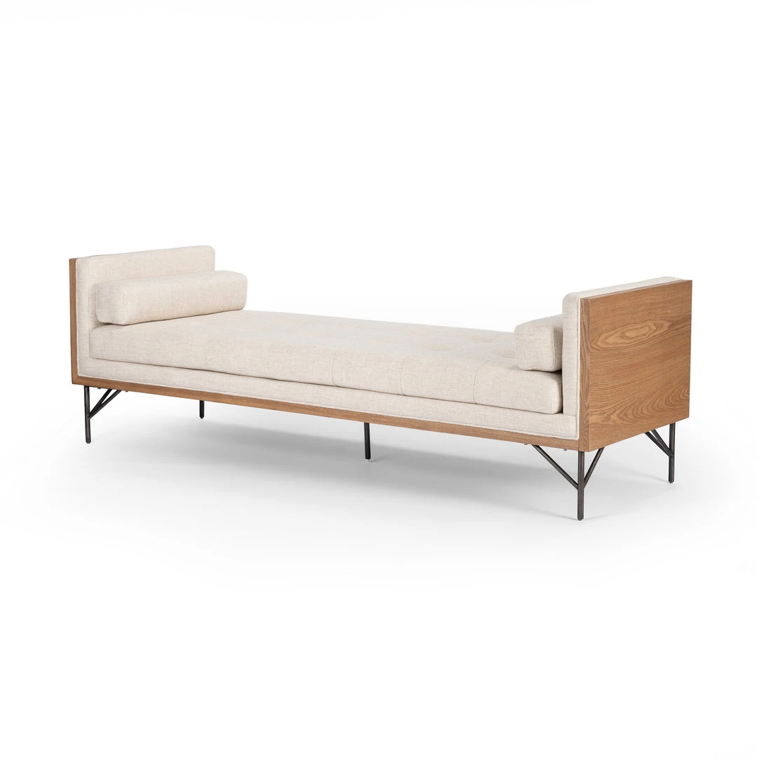 Four Hands New Arrivals Holden Chaise Thames Cream 3 Four Hands New Arrivals Holden Chaise Thames Cream