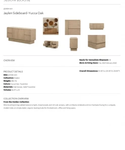 Four Hands Jaylen Sideboard Yucca Oak 25 Four Hands Jaylen Sideboard Yucca Oak