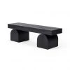 Four Hands New Arrivals Keane Bench Black Elm