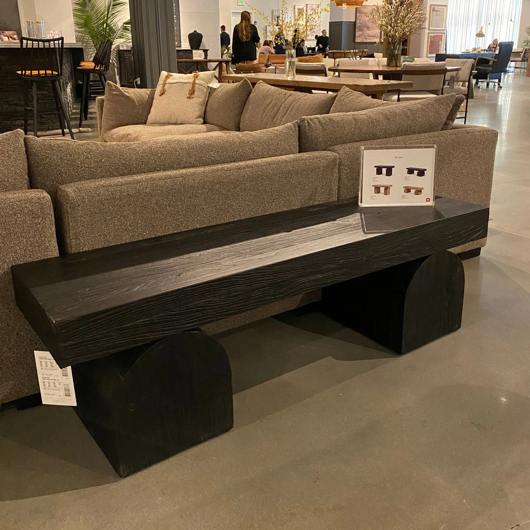 Four Hands New Arrivals Keane Bench Black Elm 5 Four Hands New Arrivals Keane Bench Black Elm