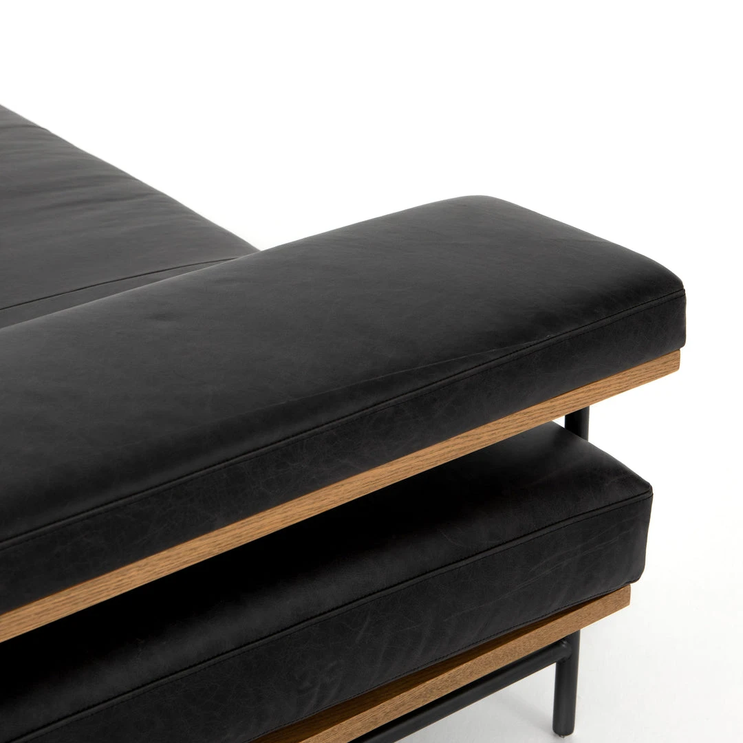 Four Hands New Arrivals Kennon Chaise Sonoma Black Four Hands New Arrivals Kennon Chaise Sonoma Black
