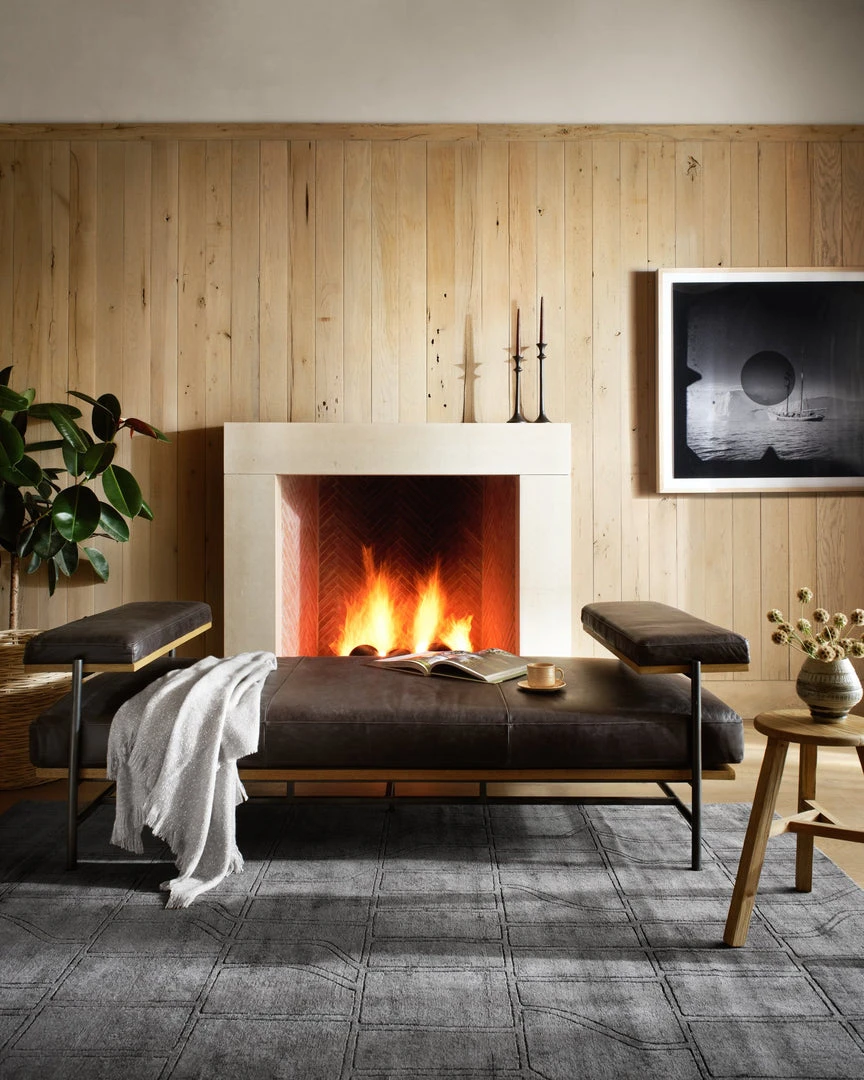 Four Hands New Arrivals Kennon Chaise Sonoma Black Four Hands New Arrivals Kennon Chaise Sonoma Black