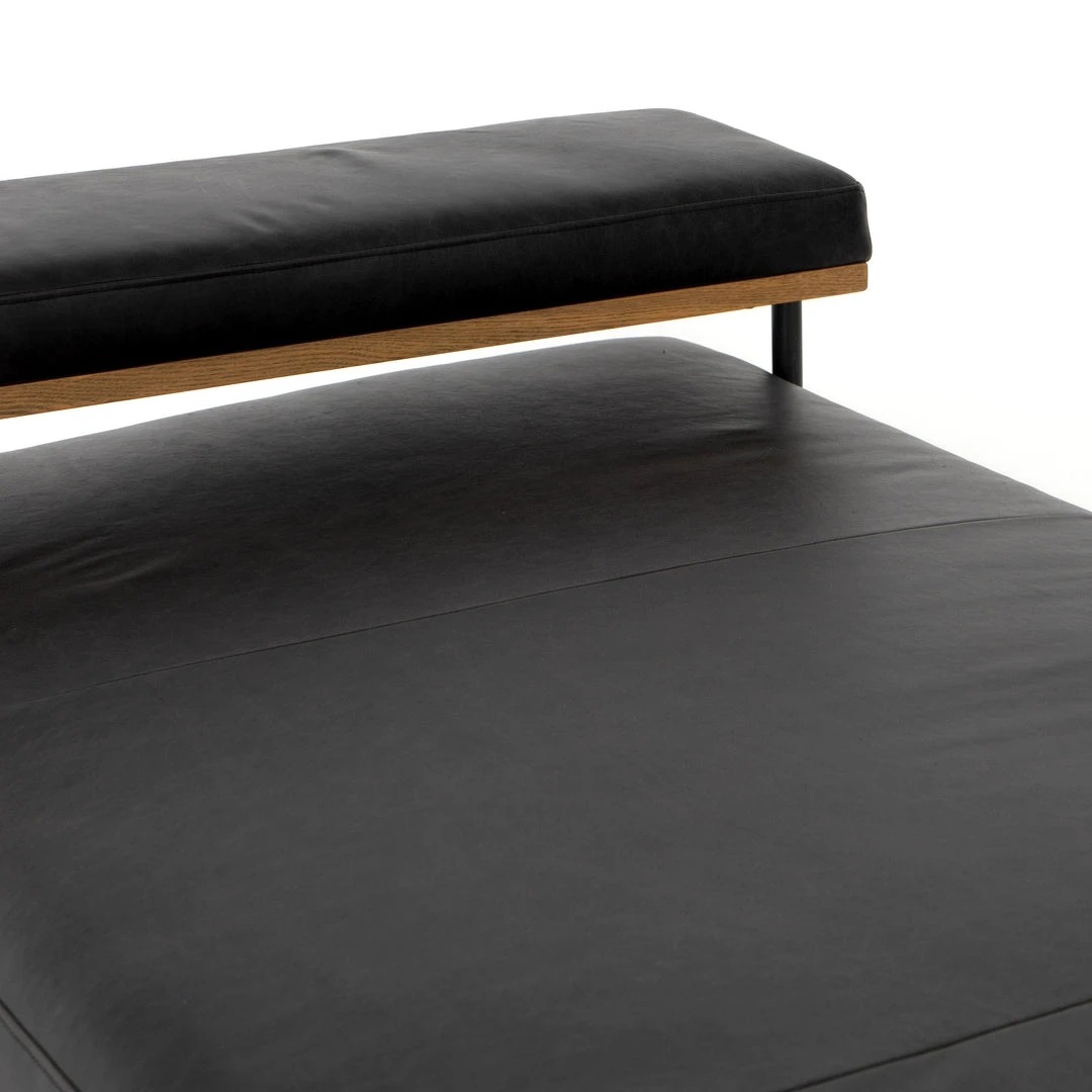 Four Hands New Arrivals Kennon Chaise Sonoma Black Four Hands New Arrivals Kennon Chaise Sonoma Black
