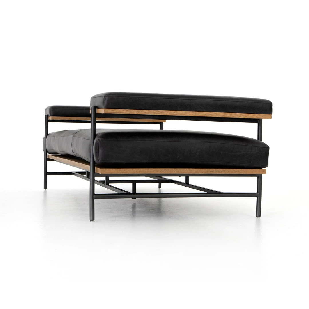 Four Hands New Arrivals Kennon Chaise Sonoma Black Four Hands New Arrivals Kennon Chaise Sonoma Black