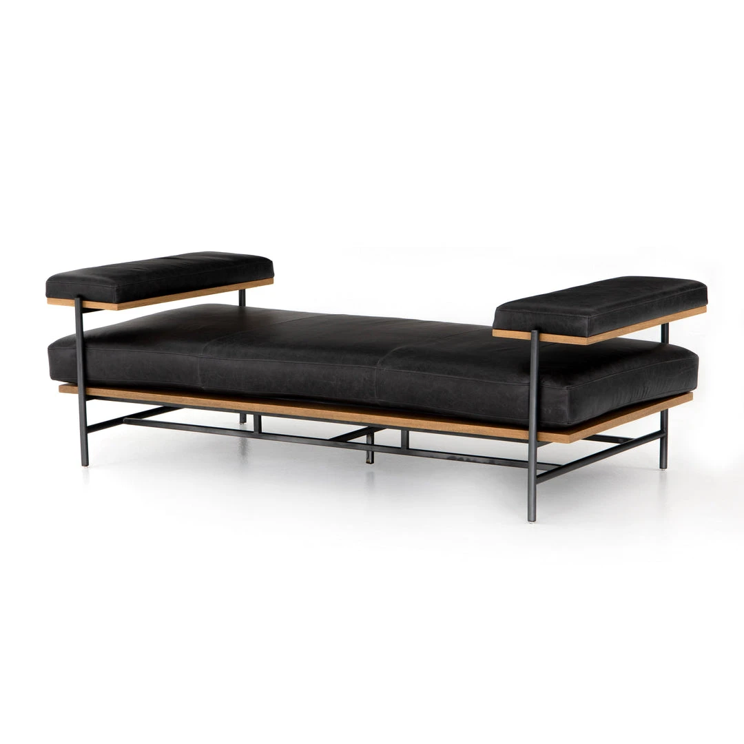 Four Hands New Arrivals Kennon Chaise Sonoma Black Four Hands New Arrivals Kennon Chaise Sonoma Black