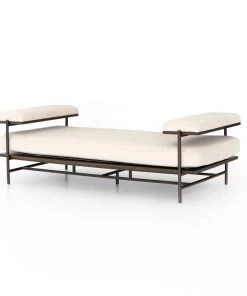 Four Hands Kennon Chaise Thames Cream New Arrivals