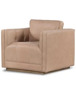 Four Hands Kiera Swivel Chair Palermo Nude
