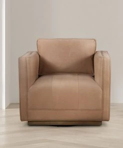 Four Hands Kiera Swivel Chair Palermo Nude