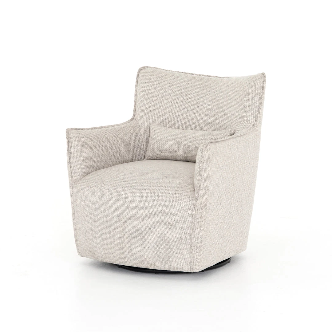 Four Hands Kimble Swivel Chair Noble Platinum New Arrivals 3 Four Hands Kimble Swivel Chair Noble Platinum New Arrivals