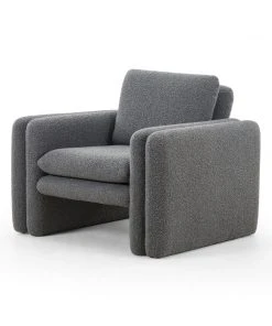 Four Hands Kimora Chair Charcoal Natural New Arrivals