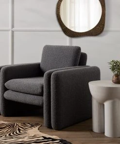 Four Hands Kimora Chair Charcoal Natural New Arrivals