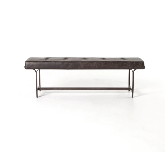 Four Hands New Arrivals Lindy Bench Rialto Ebony 7 Four Hands New Arrivals Lindy Bench Rialto Ebony
