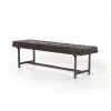Four Hands New Arrivals Lindy Bench Rialto Ebony