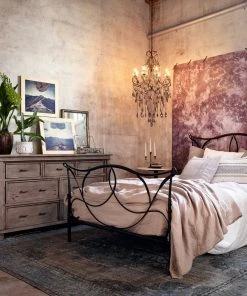 Four Hands Lucy Bistro Table Carbon Wash