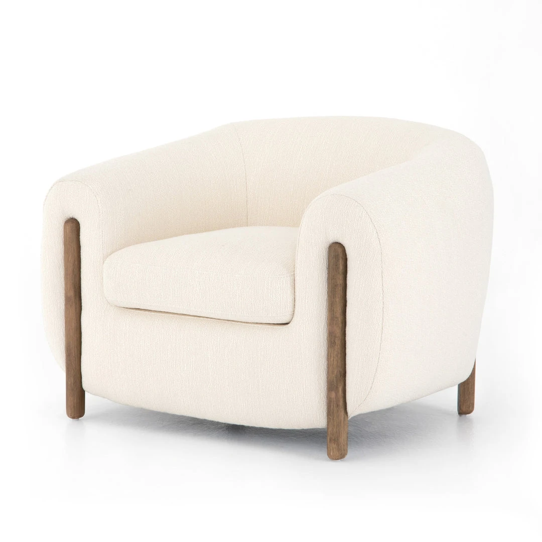 Four Hands Lyla Chair Kirbey Ivory New Arrivals 3 Four Hands Lyla Chair Kirbey Ivory New Arrivals