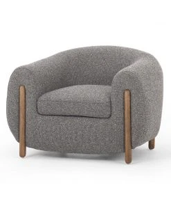 Four Hands Lyla Chair Capri Ebony