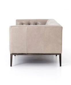 Four Hands Marlin Leather Sofa 96" Dusty Stone New Arrivals 18 Four Hands Marlin Leather Sofa 96
