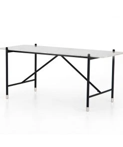 Four Hands New Arrivals Mona Desk White Terrazzo