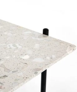 Four Hands New Arrivals Mona Desk White Terrazzo 23 Four Hands New Arrivals Mona Desk White Terrazzo