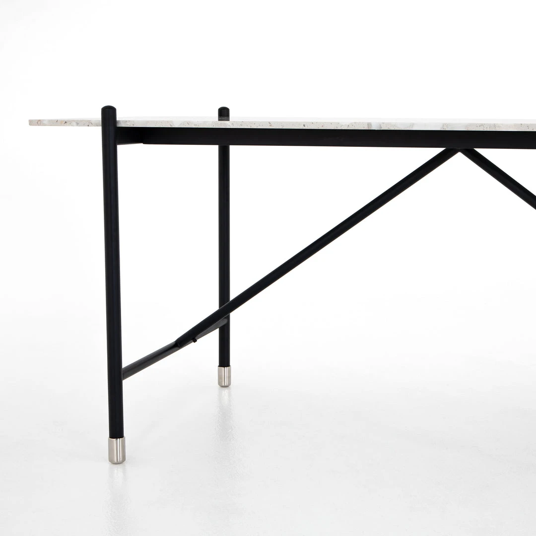 Four Hands New Arrivals Mona Desk White Terrazzo 13 Four Hands New Arrivals Mona Desk White Terrazzo