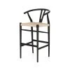 Four Hands New Arrivals Muestra Bar Stool Black Teak 2 Four Hands New Arrivals Muestra Bar Stool Black Teak