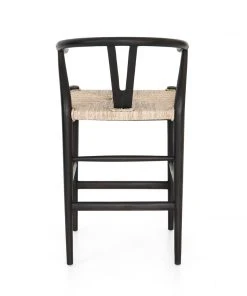 Four Hands Muestra Counter Stool Black Teak 16 Four Hands Muestra Counter Stool Black Teak