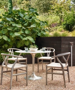 Four Hands Muestra Dining Chair Weathered Gray New Arrivals