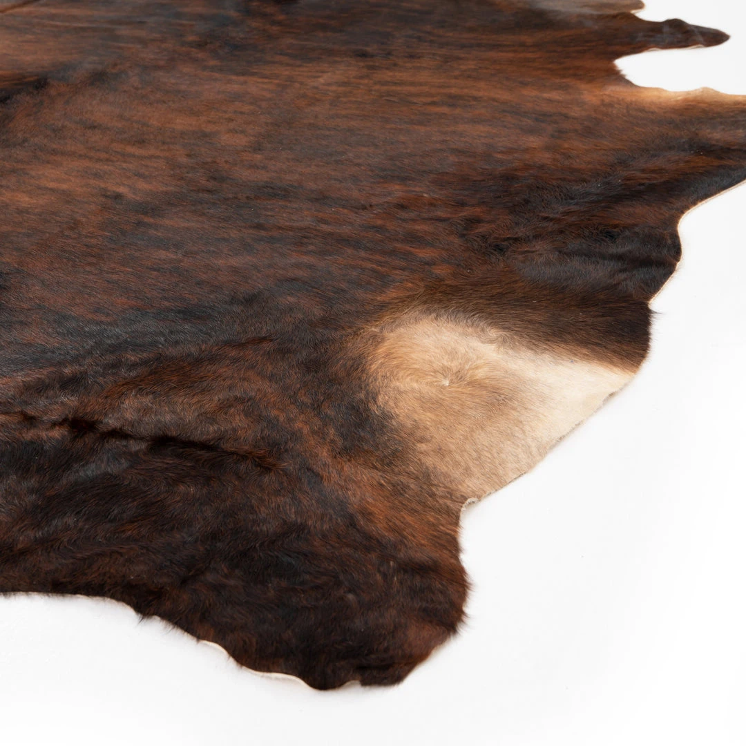 Four Hands Natural Cowhide Rug Brindle 8 Four Hands Natural Cowhide Rug Brindle