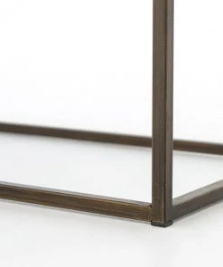 Four Hands New Arrivals Oxford Bench Ebony Leather 13 Four Hands New Arrivals Oxford Bench Ebony Leather