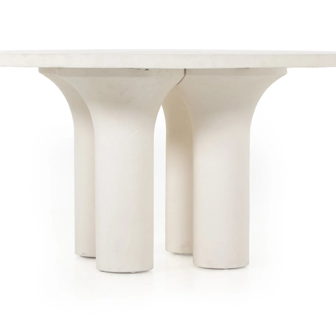 Four Hands Parra Dining Table Plaster Molded Concrete 8 Four Hands Parra Dining Table Plaster Molded Concrete