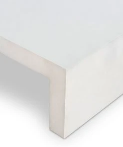 Four Hands New Arrivals Parish Coffee Table White Concrete 13 Four Hands New Arrivals Parish Coffee Table White Concrete