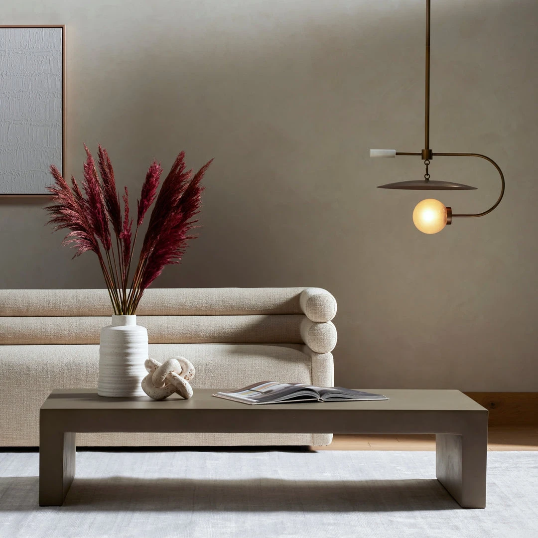 Four Hands Parish Coffee Table Gray Concrete 4 Four Hands Parish Coffee Table Gray Concrete