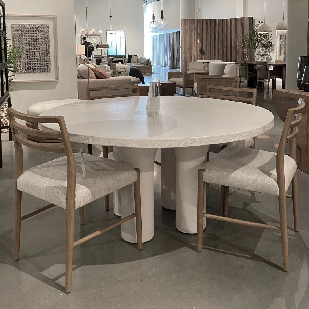 Four Hands Parra Dining Table Plaster Molded Concrete 5 Four Hands Parra Dining Table Plaster Molded Concrete