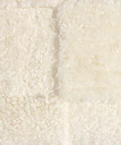 Four Hands New Arrivals Patchwork Shearling Lumbar Pillow